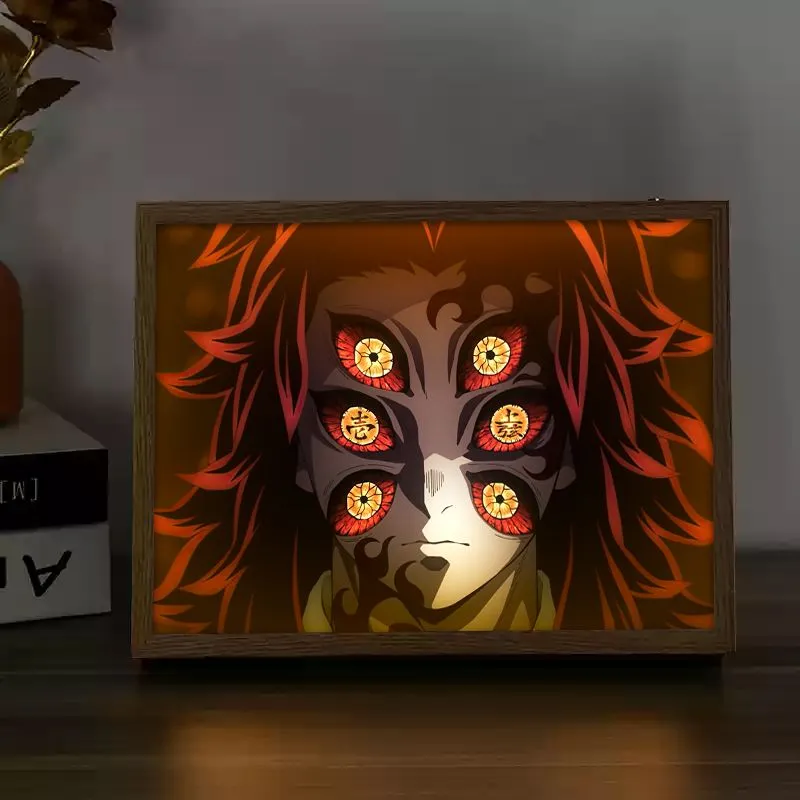 Lighting Room Decor Photo - Demon Slayer Action Figures Light Painting