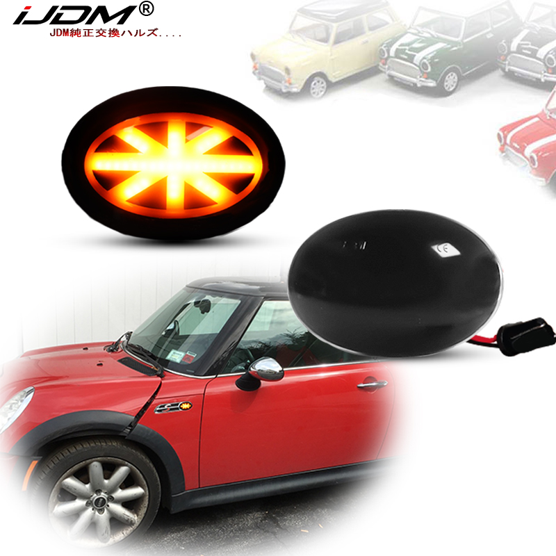 Union Lighting & Decor Hours - iJDM Amber Union Jack logo LED