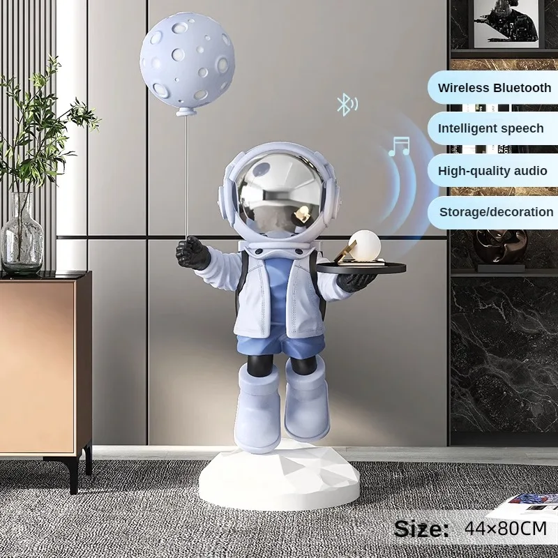 Decor Lighting Floor Lamps - 80CM Large Astronaut Floor-standing Ornament Opening