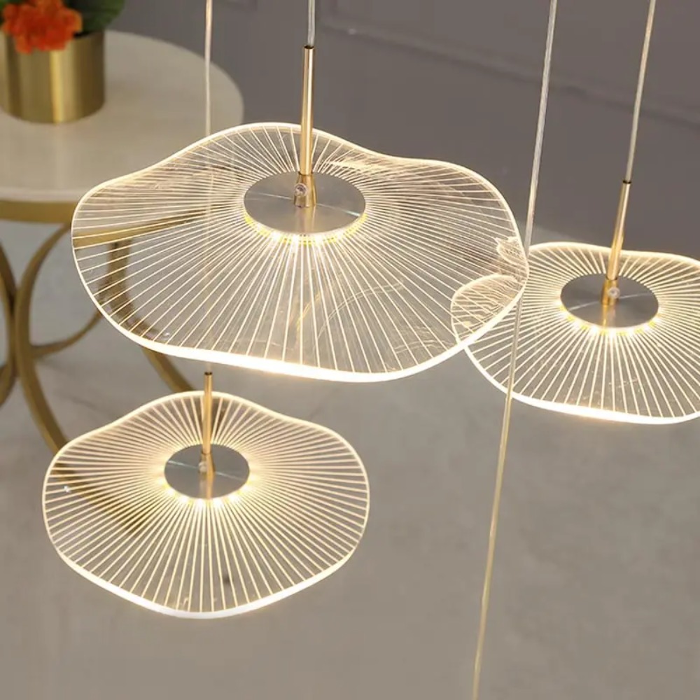 LED Lotus Leaf Pendant Light L - Decor Lighting Floor Lamps recension och pris