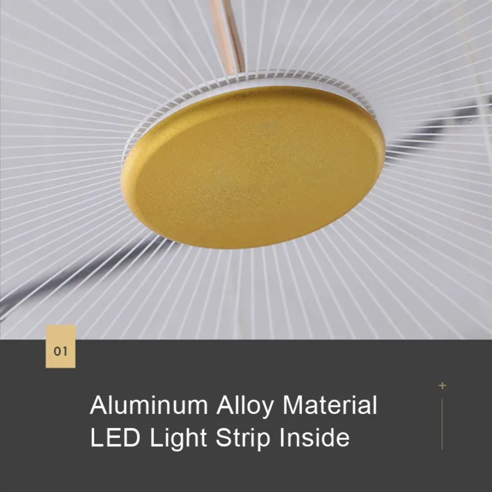 LED Lotus Leaf Pendant Light L - Decor Lighting Floor Lamps recension och pris
