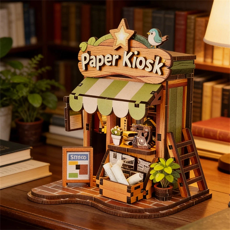 2026 DIY Wooden Mini Casa Japa - Japanese Lighting Decor recension och pris