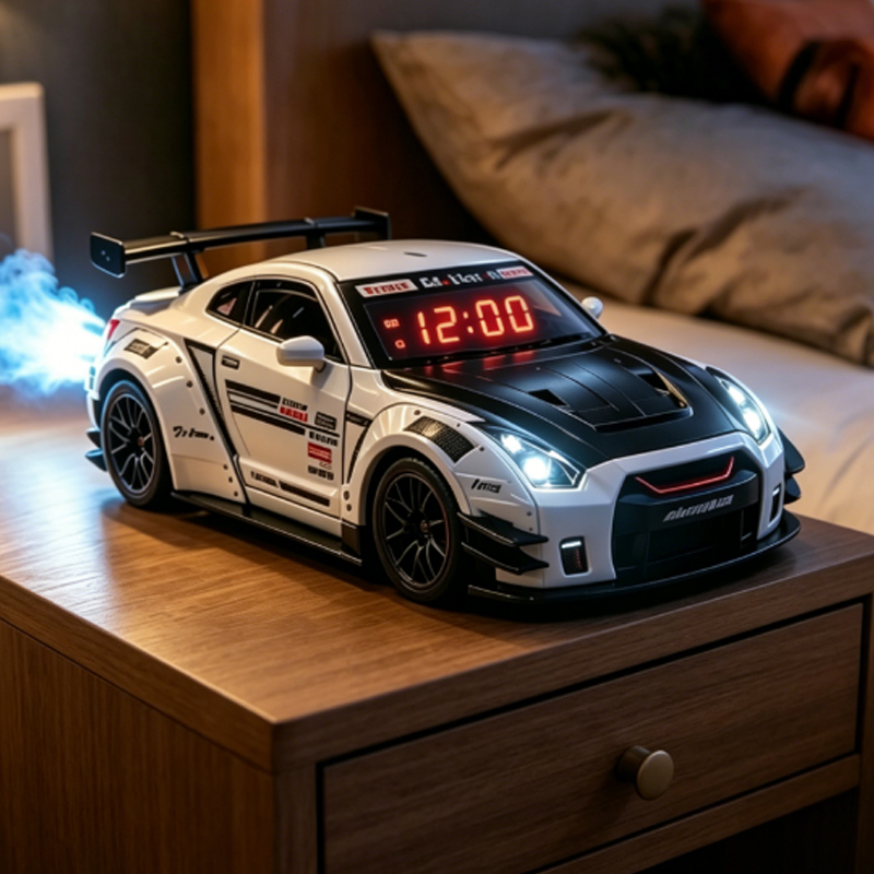 1SET  Car Alarm Clock with LED - Unique Lighting Decor recension och pris