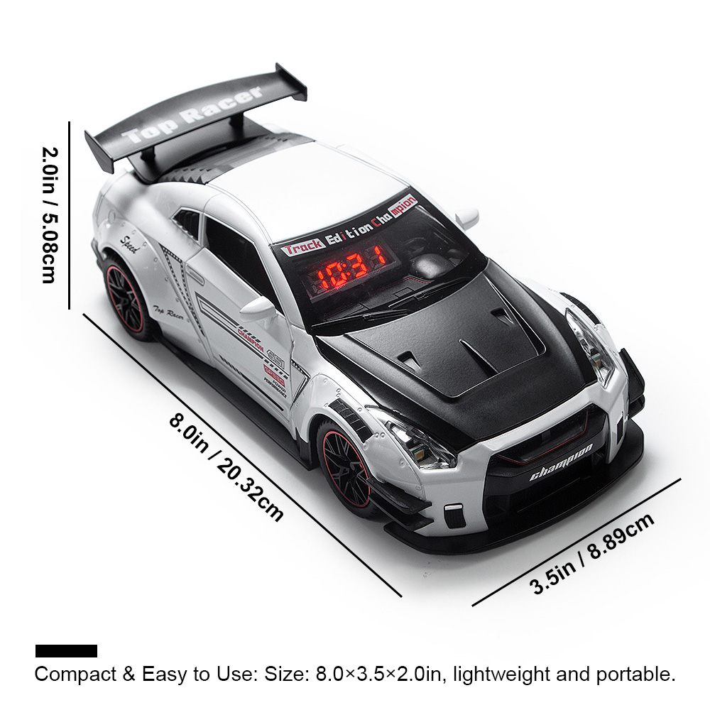 1SET  Car Alarm Clock with LED - Unique Lighting Decor recension och pris