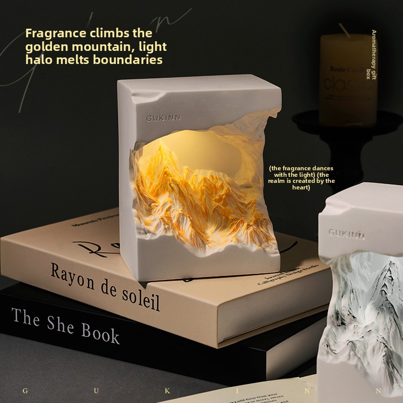 Golden Mountain Sunrise Aroma  - Lighting Decor Sunrise recension och pris