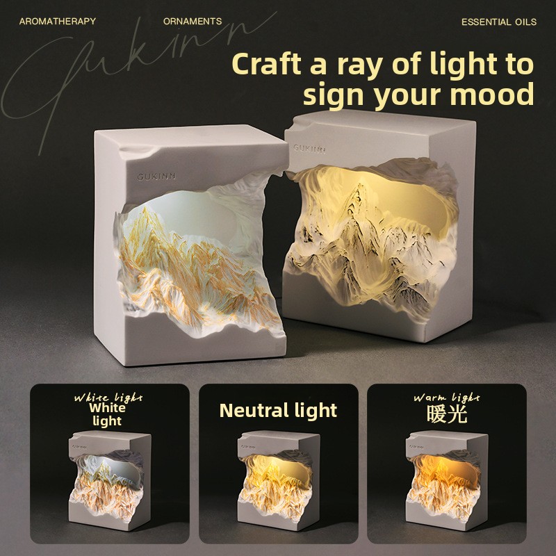 Golden Mountain Sunrise Aroma  - Lighting Decor Sunrise recension och pris