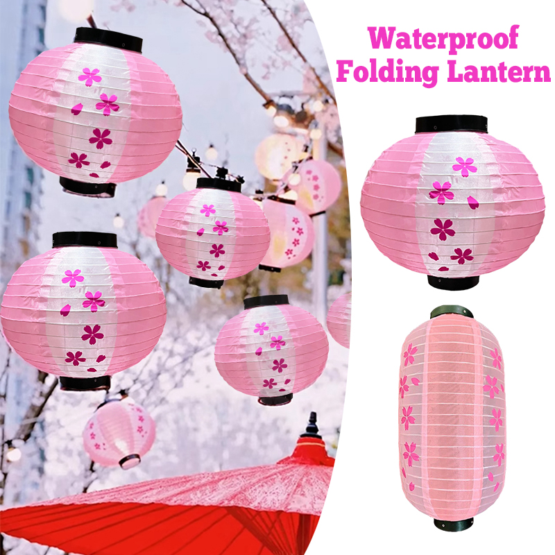 Waterproof Cherry Blossom Lant - Japanese Lighting Decor recension och pris