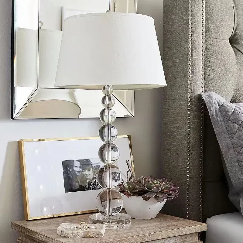 Modern Luxury Crystal Desk Lam - Lighting Room Decor Photo recension och pris