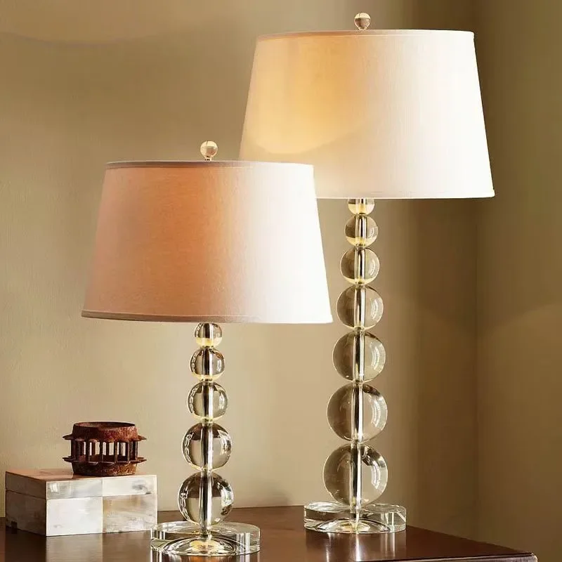 Modern Luxury Crystal Desk Lam - Lighting Room Decor Photo recension och pris
