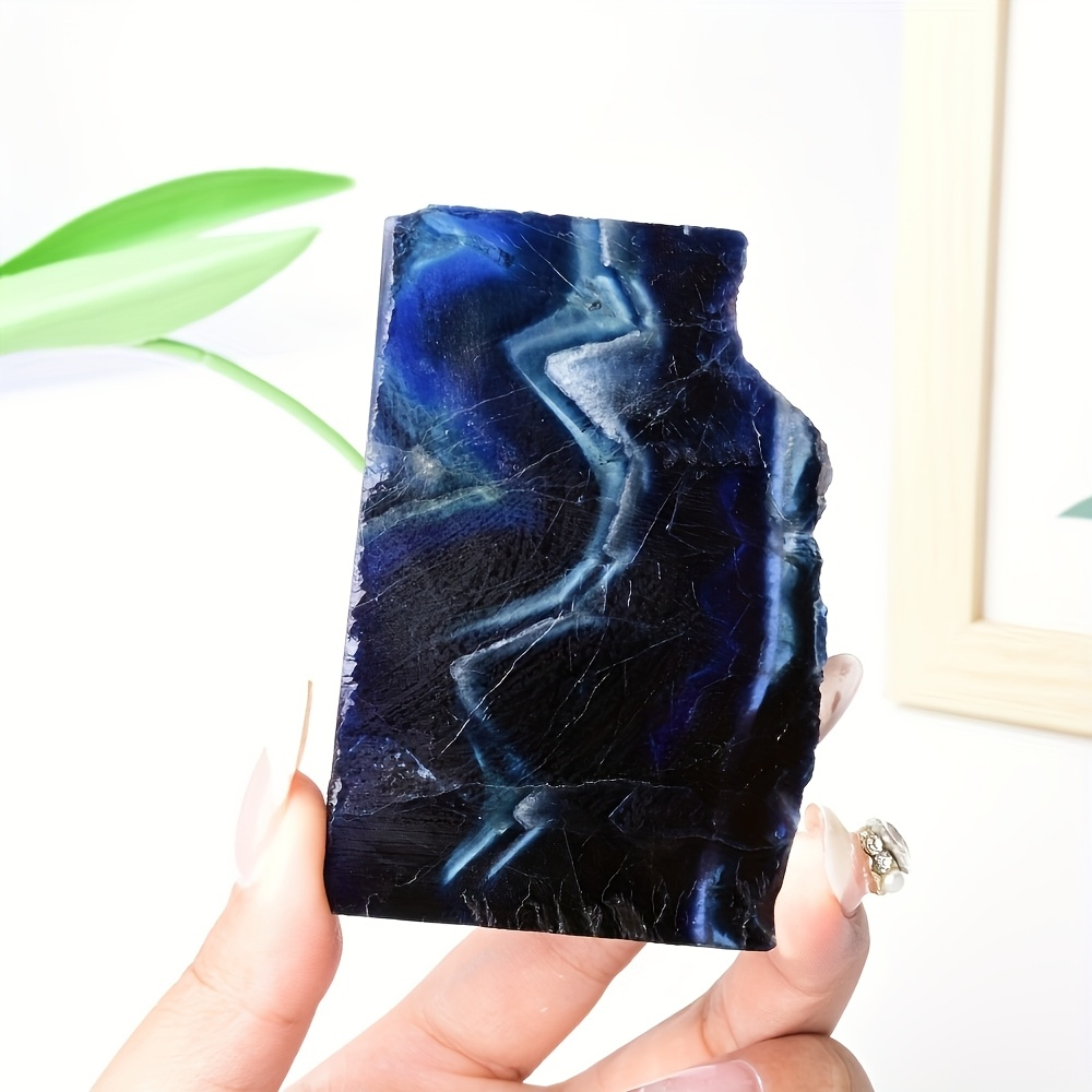 Natural Rose Fluorite Slab, wi - Unique Lighting Decor recension och pris