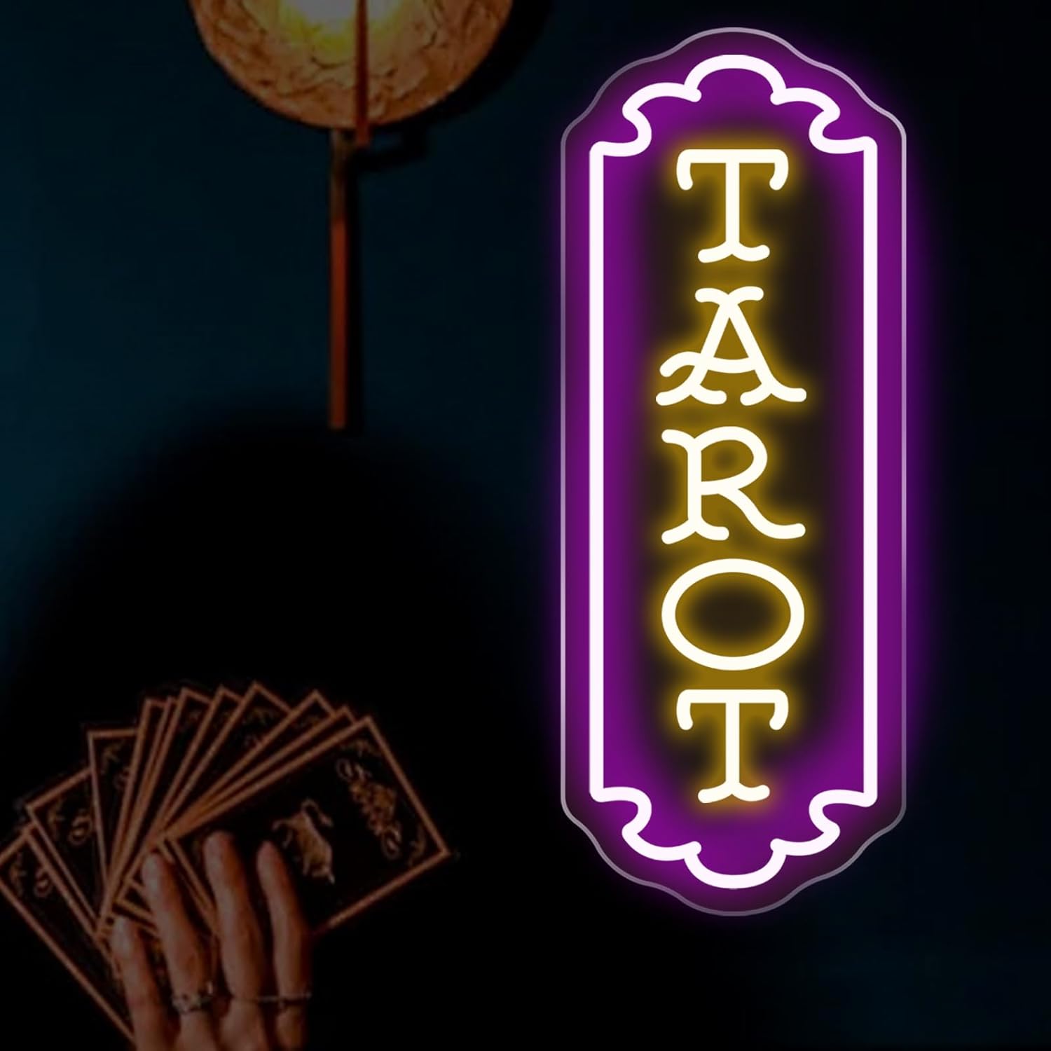 Tarot Neon Sign USB Powered My - Led Lighting Wall Decor recension och pris