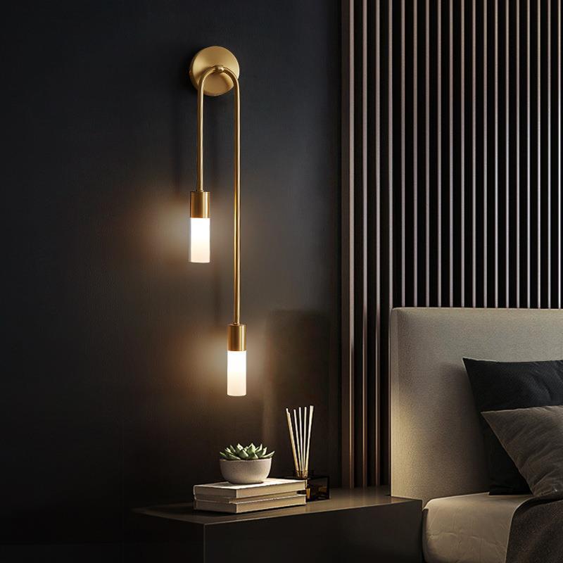 Retro Background Living Room A - Led Lighting Wall Decor recension och pris