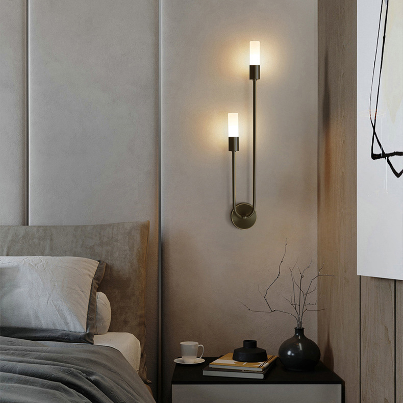 Retro Background Living Room A - Led Lighting Wall Decor recension och pris
