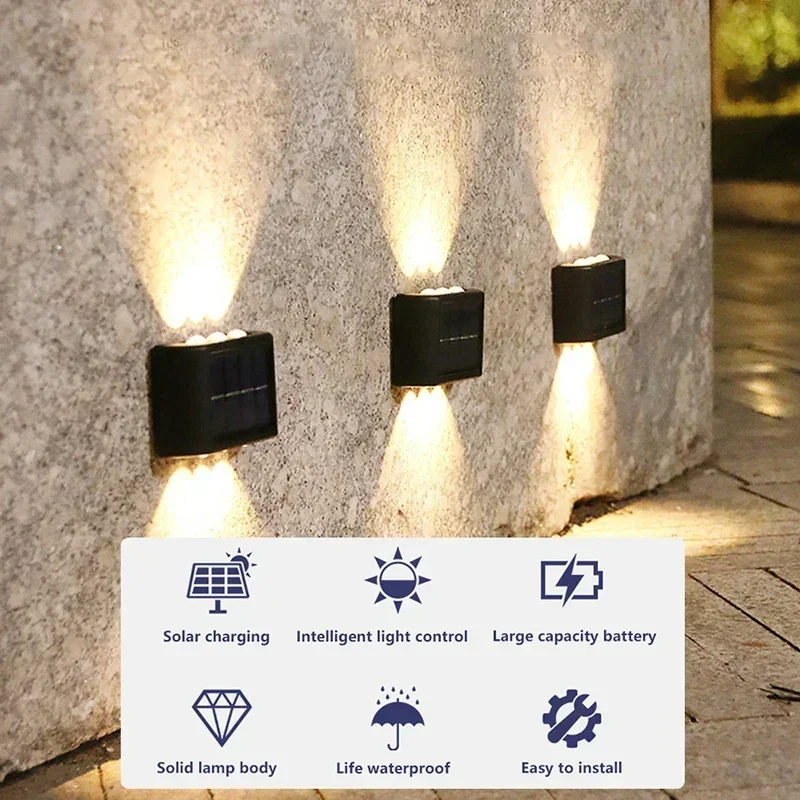 LED Solar Light Outdoor Waterp - Led Lighting Wall Decor recension och pris