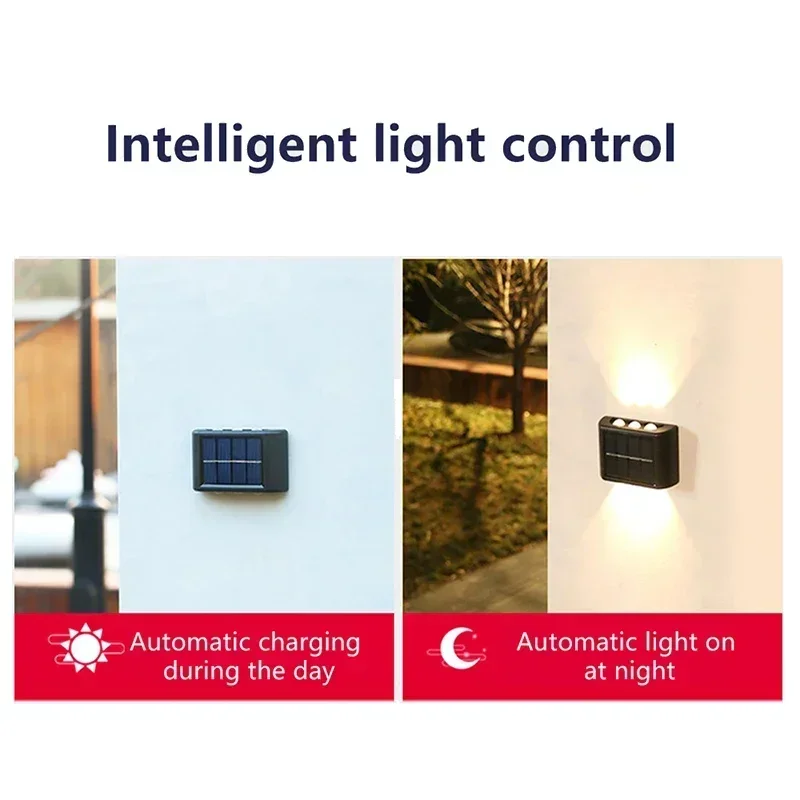 LED Solar Light Outdoor Waterp - Led Lighting Wall Decor recension och pris