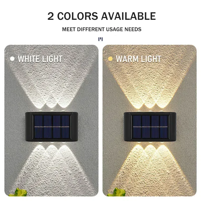 LED Solar Light Outdoor Waterp - Led Lighting Wall Decor recension och pris