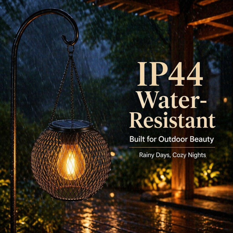 Solar Powered LED Hanging Floo - Decor Lighting Floor Lamps recension och pris
