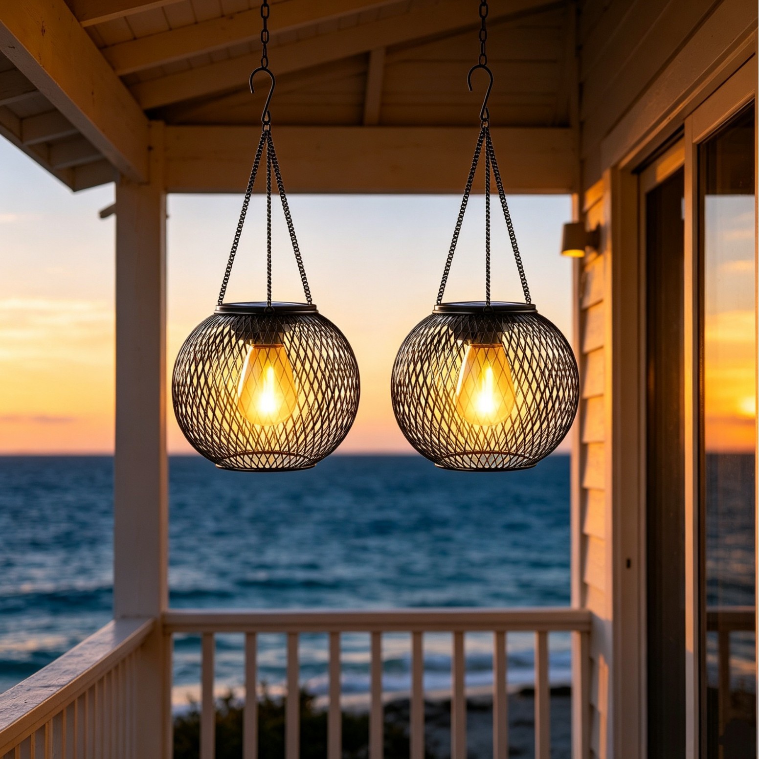 Solar Powered LED Hanging Floo - Decor Lighting Floor Lamps recension och pris