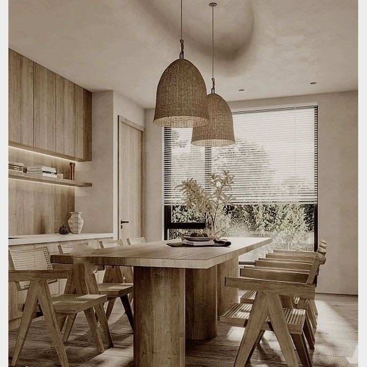 Wabi-Sabi Rattan Pendant Light - Japanese Lighting Decor recension och pris