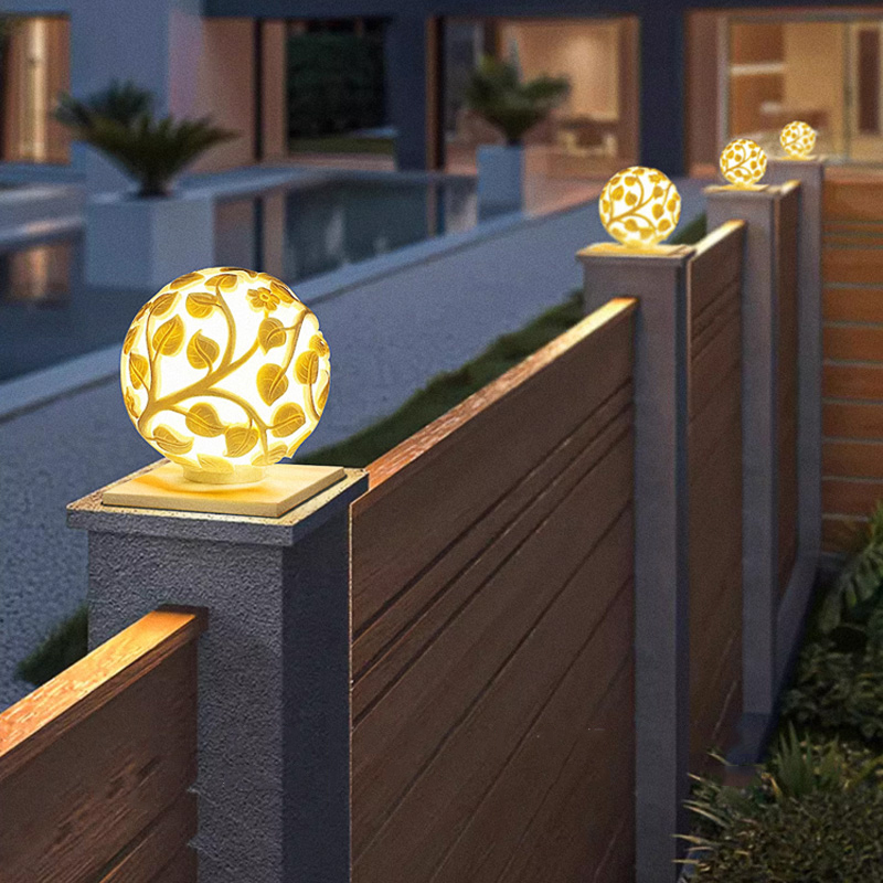 Outdoor column lights solar LE - Decor Lighting Floor Lamps recension och pris