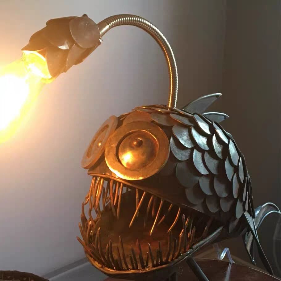Vintage Retro Metal Angler Fis - Decor Lighting Floor Lamps recension och pris