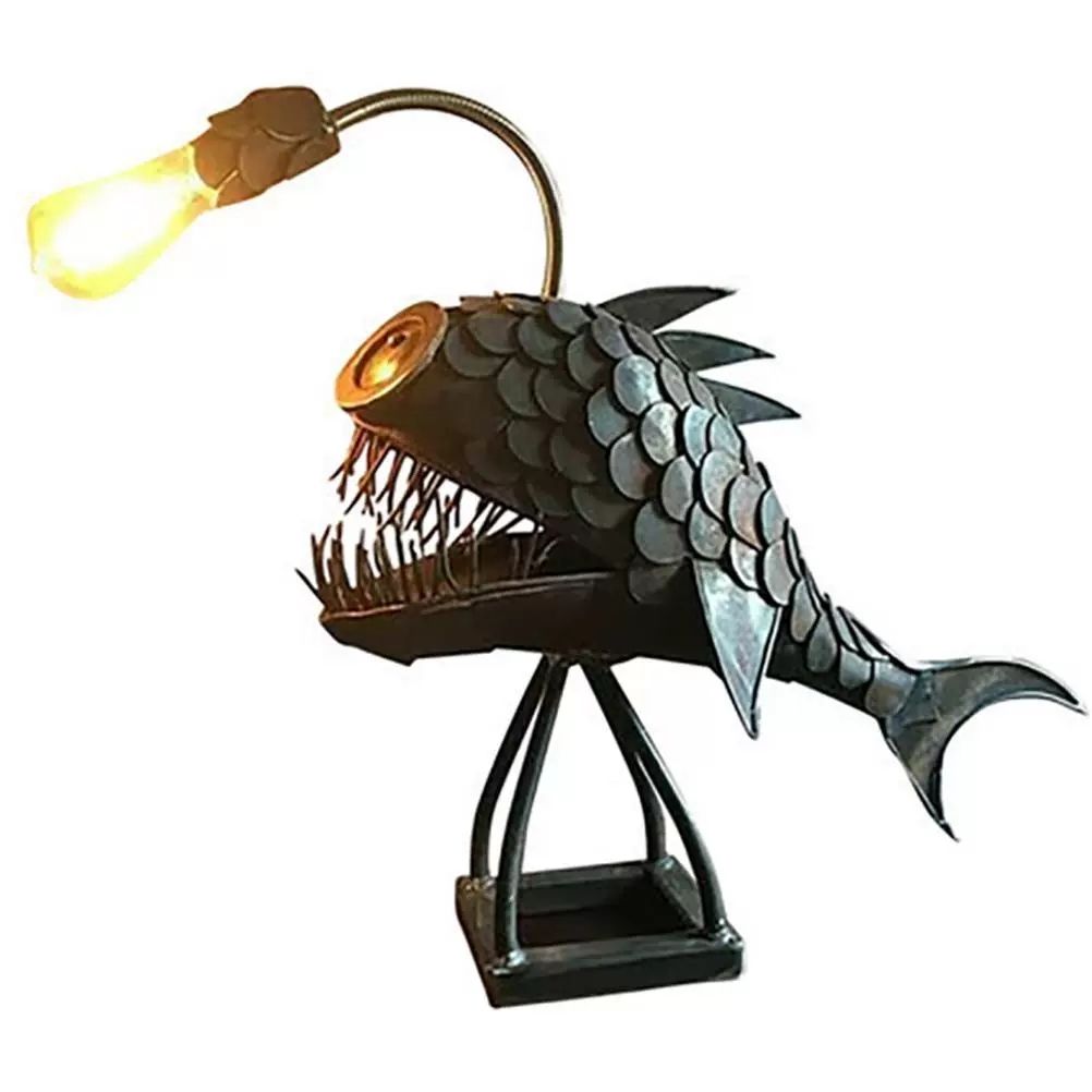 Vintage Retro Metal Angler Fis - Decor Lighting Floor Lamps recension och pris