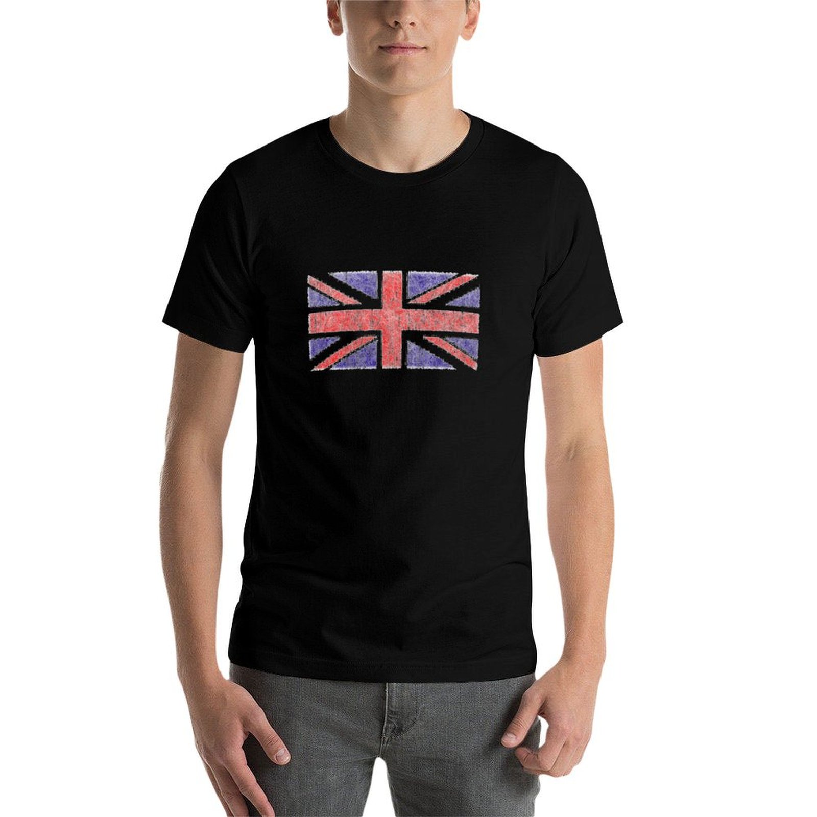 Vintage UK Union Jack Flag T-S - Union Lighting & Decor Hours recension och pris