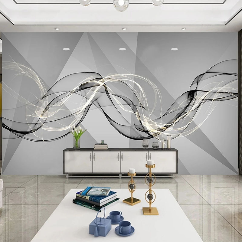 Custom Photo Wallpaper Modern  - Lighting Room Decor Photo recension och pris