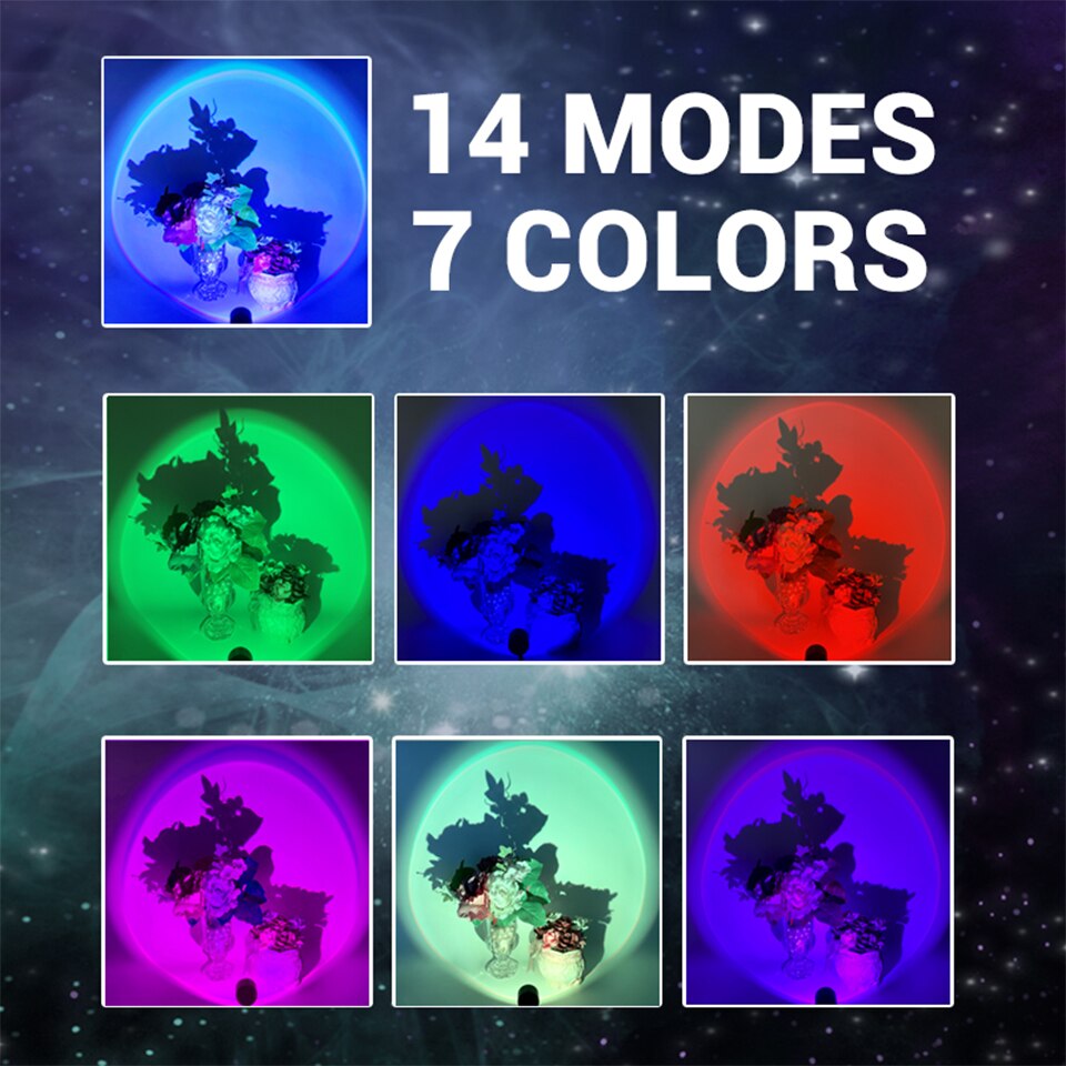 Creative Wall Projection Decor - Lighting Room Decor Photo recension och pris