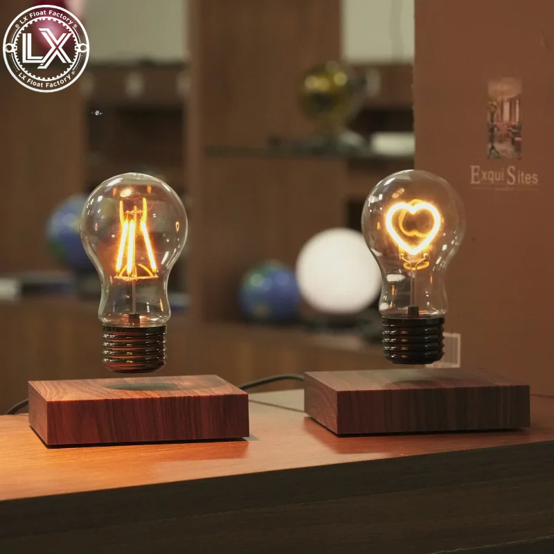 Magnetic Levitating Floating W - Unique Lighting Decor recension och pris