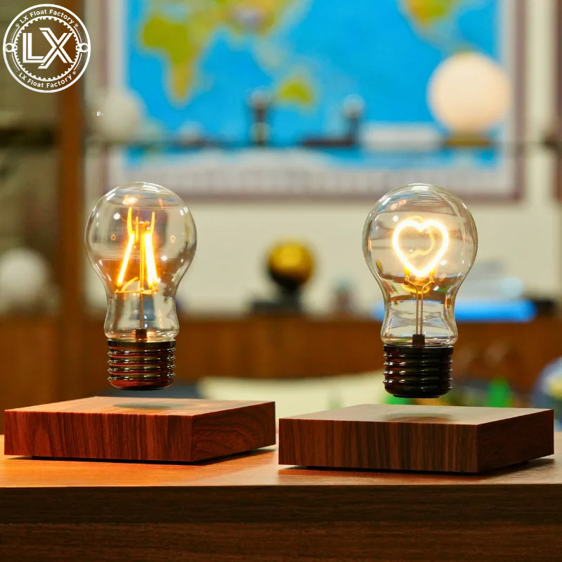 Magnetic Levitating Floating W - Unique Lighting Decor recension och pris