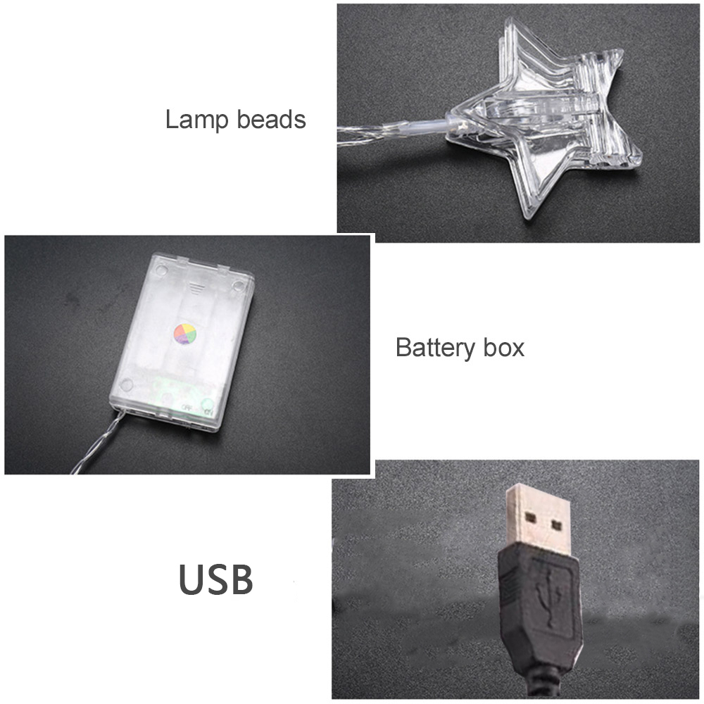 3M 10M LED Star Photo Clip Fai - Lighting Room Decor Photo recension och pris
