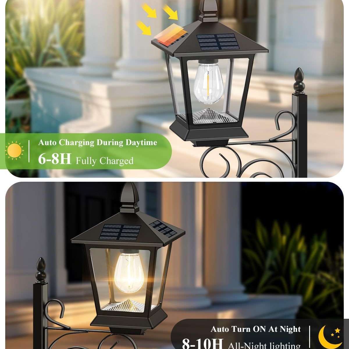 2 in 1 Solar Planter Lamp Wate - Decor Lighting Floor Lamps recension och pris