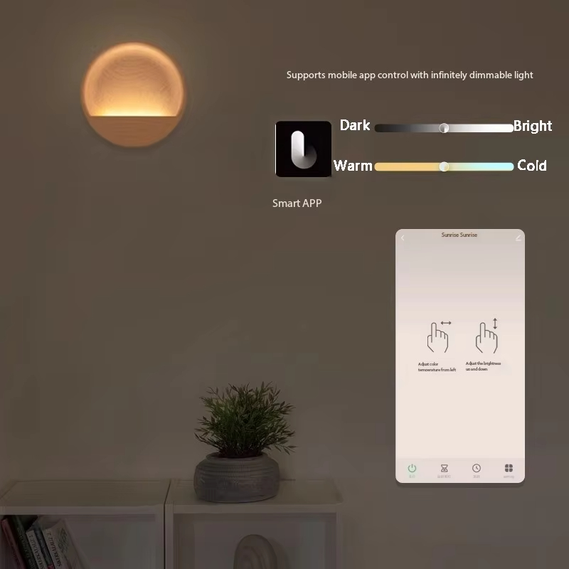 Modern Designer Sunrise Wall L - Lighting Decor Sunrise recension och pris
