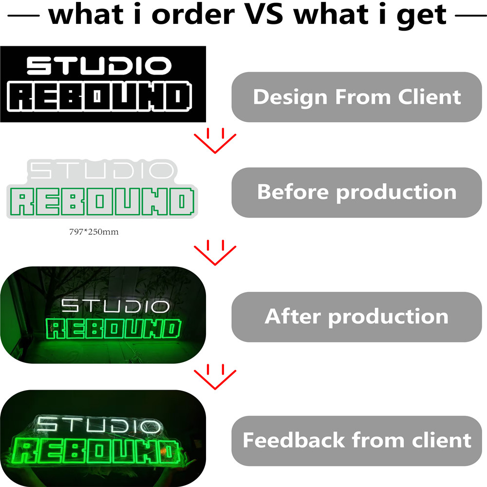 Custom Neon Sign Personalize w - Unique Lighting Decor recension och pris