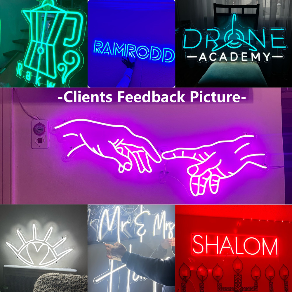 Custom Neon Sign Personalize w - Unique Lighting Decor recension och pris