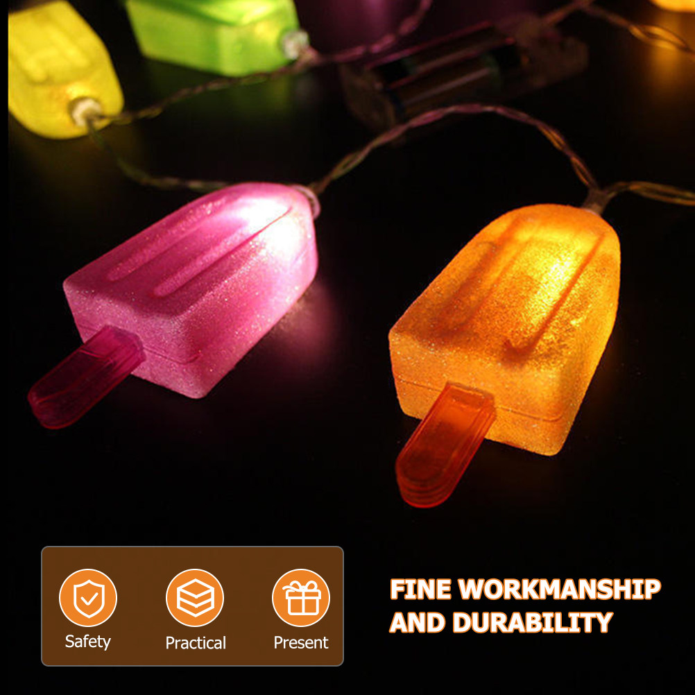 Ice Cream Lights String Light  - Lighting Room Decor Photo recension och pris