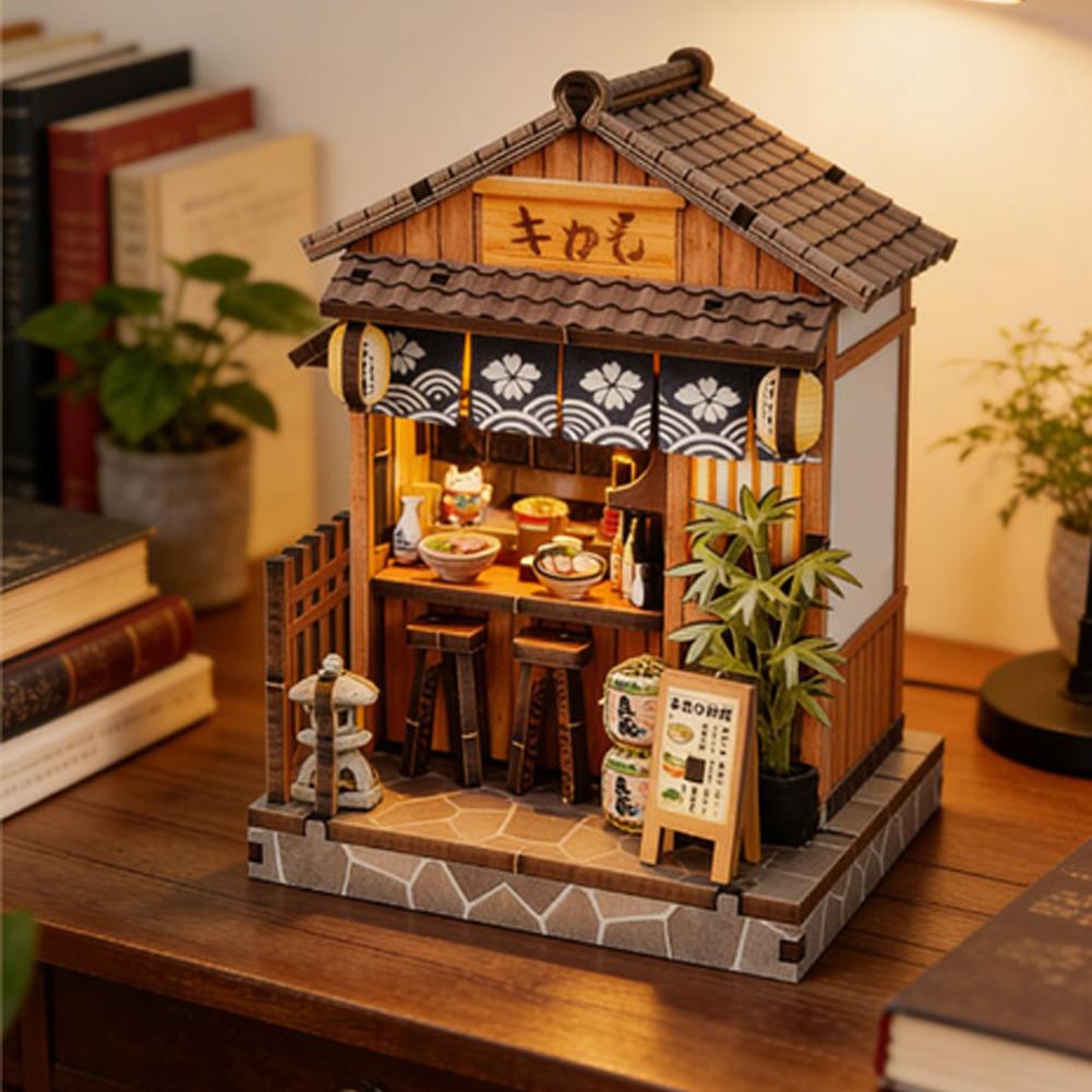 DIY Wooden Japanese Tavern Min - Japanese Lighting Decor recension och pris