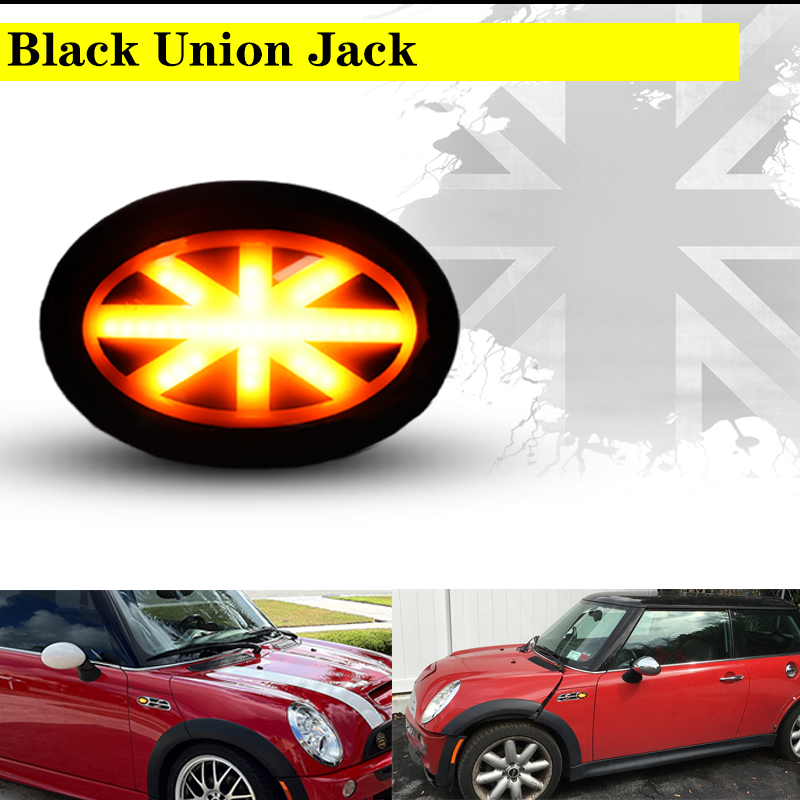 2PCS Union Jack Smoked Lens Am - Union Lighting & Decor Hours recension och pris