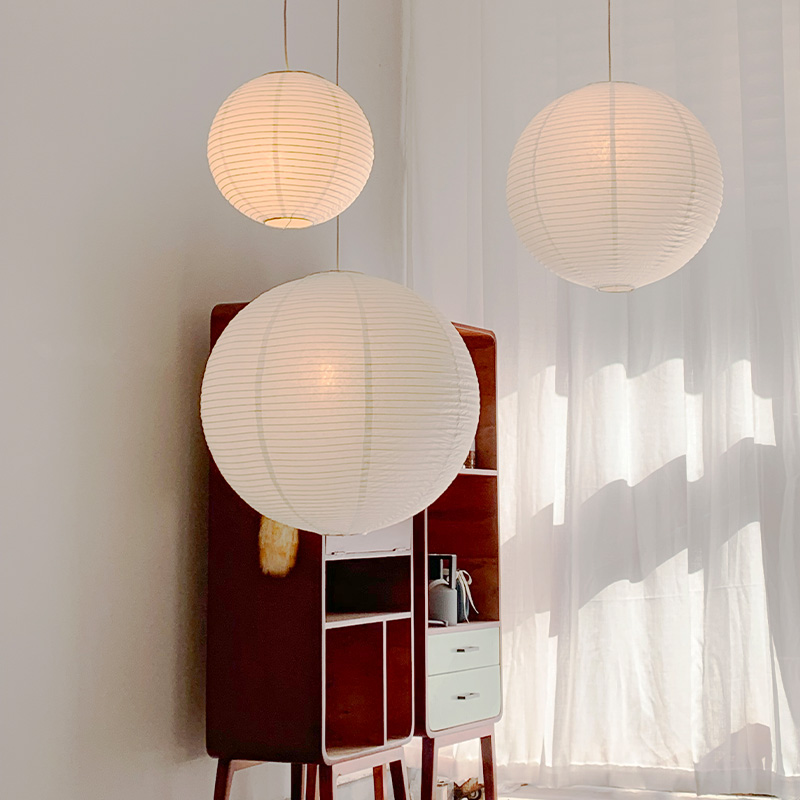 Nordic Danish Paper Pendant Li - Japanese Lighting Decor recension och pris